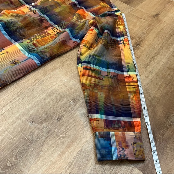 Bugatchi | Multicolor button down shirt - Picture 7 of 10